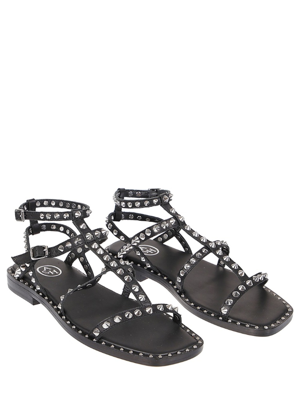 ASH Women's Maeva Flat Sandal - Black - EU 39 - US 9